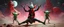 Placeholder: A space elf cowboy named Dave started doing the splits, Blew a fuse in his hips and short-circuited his bits, The Martian fluffy gremlins went wild, the Plutonians dogs screamed, Even black-and-white aliens turned ultraviolet green! in the style of fallout 4 and HR Giger, background motion blur , and volume fog spot lights