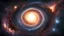 Placeholder: banner of the universe with its many stars and a black hole in the center, with good lighting