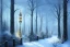 Placeholder: FOREST LANTERN WINTER PATH FALL