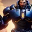 Placeholder: Ultra detailed fullbody Portrait in oil on canvas of overwatch character-REINHARDT with armor,extremely detailed digital painting,ultrarealistic skin,intense stare, extremely detailed face, crystal clear eyes, mystical colors ,perfectly centered image, perfect composition, rim light, beautiful lighting,masterpiece ,8k, stunning scene, raytracing, anatomically correct, in the style of Ohrai Noriyoshi and robert e howard and Steve Jung and Wizyakuza and Simon Bisley and uncannyknack.