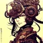 Placeholder: beautiful steampunk girl, hyper detailed, hyperdetailed, intricately detailed, illustration by <Katsushika Hokusai> <Yoji Shinkawa>,