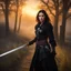 Placeholder: Raven Blackthorn, haunted by her past, confronts the nobleman who betrayed her village. Her sword, a silent witness to her years of bloodshed, now thirsts for justice. In the golden light of the setting sun, she sets out on a path of vengeance, determined to unravel the web of lies that binds her. With each step, her resolve grows stronger, fueled by the fire of betrayal burning in her heart. The shadows of her past misdeeds guide her towards a reckoning with the one who manipulated her for his