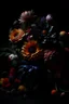 Placeholder: an incredible bouqet of flowers, highly detailed, black background, wonderful art, astonishing detail, trending on artstation, octane render