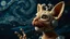 Placeholder: A captivating full boby juxtaposition in Dariusz Zawadzki's work blends art informel aesthetics with intricate crochet, seamlessly merged into a photorealistic, antiquarian A mind blowing moiré pattern, dark background starry night organic photo by tim walker mesmerizing singing with expressive eyes super-granulating Aubusson tapestry algorithmic art. The subject's playful expression takes an intriguing twist, merging with mechanical components and robotic appendages to embrace an authentic cy
