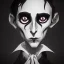 Placeholder: drawing of creepy pasta by tim burton