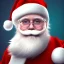 Placeholder: Down syndrome Santa Clause, portrait, detailed, 8k resolution, warm light