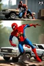 Placeholder: Cowboy-inspired version of Spider-Man, photorealistic
