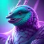 Placeholder: teal and purple smoke, detailed, realistic, 4k