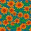 Placeholder: highly detailed painting of Gazania (gazania rigens), seamless pattern, Avant Garde