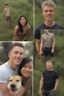 Placeholder: Filipina girl and White Belgian male couple photo.