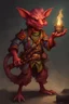 Placeholder: a kobold artificer from dnd