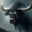 Placeholder: bull, monster, concept art, full bofy