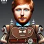 Placeholder: ed sheeran with brown hair, lego , steampunk