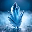 Placeholder: freezing blue crystal