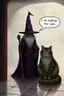 Placeholder: Wizard,snakebat and fat cat, add some fucking realism with no mutants, and a foggy background, and shiny tiled floor, and speechbubble saying "I am looking for you."