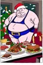 Placeholder: Getting fat on Christmas day