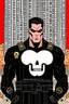 Placeholder: punisher sku;; war in heaven in the style of Hiroshi Nagai