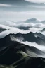 Placeholder: mountains covered with clouds