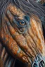 Placeholder: Phoenix Horse-face mixed ,highly detailed, sharp focus, elegant, ultra reallistic, intricate, oil on canvas, beautiful, high detail, crisp quality, colorful