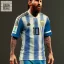 Placeholder: argentina world cup champion,lionel messi highly detailed, wings, soft studio lighting, background 64k