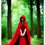 Placeholder: sultry, gorgeous red riding hood