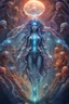 Placeholder: high quality, highly detailed, 8K Ultra HD, Girl made of water, water in the shape of an Girl, Same quality as images using Leonardo.Ai's Alchemy Dynamic, Quality images using Alchemy Dynamic, luminism, 3d render, octane render, Isometric, awesome full color,.bones. A jellyfish Cosmic robot .Fantasy, perfect anatomy, fantasy, vibrant digital art professional award winning masterpiece, oil on canvas Atmospheric extremely detailed Josephine Wall