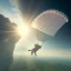 Placeholder: skydiver flying over aerial landscape, beautiful sky, sunlight, 8k resolution, high-quality, fine-detail, iridescent, intricate, digital art, detailed matte, volumetric lighting, illustration, 3D octane render, brian froud, howard lyon, selina french, anna dittmann, annie stokes, lisa parker, greg rutowski, George Grie, Ben Goossens, Igor Morski