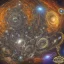 Placeholder: Quantum reality, in center is a greek colossus turtle surrounded by quantum galaxy codes seeking knowledge