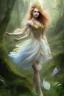 Placeholder: Beautiful modern Fairy Princess in the lagon forest in the 12PM in the afternoon ín realistic picture, 24K Optic Resolutions, ultra HD, Professional PHOTOGRAPHY,