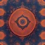 Placeholder: Hyper Realistic Sufi Whirling with Maroon, Islamic Sufi Rustic Grungy orange Islamic pattern & navy-blue fog