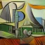 Placeholder: Picasso landscape