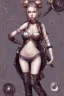 Placeholder: pain steampunk girl cute body