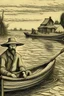 Placeholder: Van Gogh drawing assam scenary