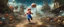Placeholder: super mario running at the observer in a level detailing the creatures found on other worlds, retrofuturistic, phototrealism, Macabre Rapture End of days Revelation scene, isanely detailed matte oil painting, sinner apotheosis,diagonal composition, unbalanced, abstract surreal horror, eerie, scary warm a colorful splash of steampunk bubbles , amazing splashscreen artwork, photoshop water art, liquid painting, swirling paint colors, ink splash,