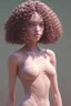 Placeholder: ((Lost suit)),((lost clothes)),April, Summer Fashion, full body,smooth soft skin, curly hair, detailed eyes, detailed face, looking into camera, intricate, summer outfit, pink, back lighting, realistic concept art, digital painting, rich 3d render, hyper-realistic painting, cinema 4D render, art by WLOP, by Agnes Cecile, Michael Whelan