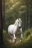 Placeholder: Ultra realistic photo of A majestic white stallion galloping through a lush, enchanted forest., fantasy, futuristic style, mystic, HOF, captured with professional DSLR camera,64k, ultra detailed,