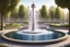 Placeholder: Symphony of fountains, landscape design of the park in the style of music and musicals