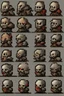 Placeholder: pixel undead sprite for pixel game side view idle.