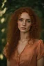 Placeholder: portrait of a 21 year old russian woman with soft lush curly warm red long hair, perfect symmetric eyes, skin with pores, peach fuzz, little smile, summer dress, garden, standing, ambient rim lighting, Hasselblad X1D II 50C with a XCD 45mm f/ 3. 5 lens, using an aperture of f/ 4, ISO 400, and a shutter speed of 1/ 125 sec, intricate, photorealistic, unreal engine, depth of field, cinematic, sharp focus, extremely detailed