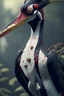 Placeholder: Ivory-billed woodpecker Jersey devil , candy,strong texture, extreme detail, octane render