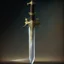 Placeholder: A legendary and wonderful long sword with two edges