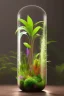 Placeholder: matte painting a glass jar terrarium filled with plants,concept art, digital art, sharp focus, trending on art station, illustration,digital painting ,