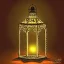 Placeholder: fireflies inside a wrought iron lantern, highly detailed digital painting, fine lineart