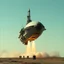 Placeholder: german tv series space ship orion lifts off