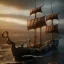 Placeholder: steampunk viking ship, 4k, 8k, highly detailed, cinematic, ultra photorealistic, ultra realistic, volumetric lighting