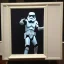 Placeholder: scream painting with storm trooper