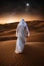 Placeholder: Photography Mistery of Ghost Arabian,Walking alonely on desert dark night