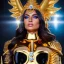 Placeholder: Ultra detailed fullbody Portrait in oil on canvas of busty Soma de Capricornio with Gold armor and helmet-Saint seya,extremely detailed digital painting,ultrarealistic skin,intense stare, extremely detailed face, crystal clear eyes, mystical colors ,perfectly centered image, perfect composition, rim light, beautiful lighting,masterpiece ,8k, stunning scene, raytracing, anatomically correct, in the style of Simon Bisley and Ohrai Noriyoshi and robert e howard and Steve Jung and Wizyakuza.