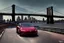 Placeholder: A Tesla's 'Model S' is racing at top speed, on the 'Brooklyn Bridge' in New York. CINEMATIC. WIDE ANGLE LENS. PHOTO REAL.
