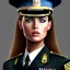 Placeholder: A Hollywood actress in a military uniform